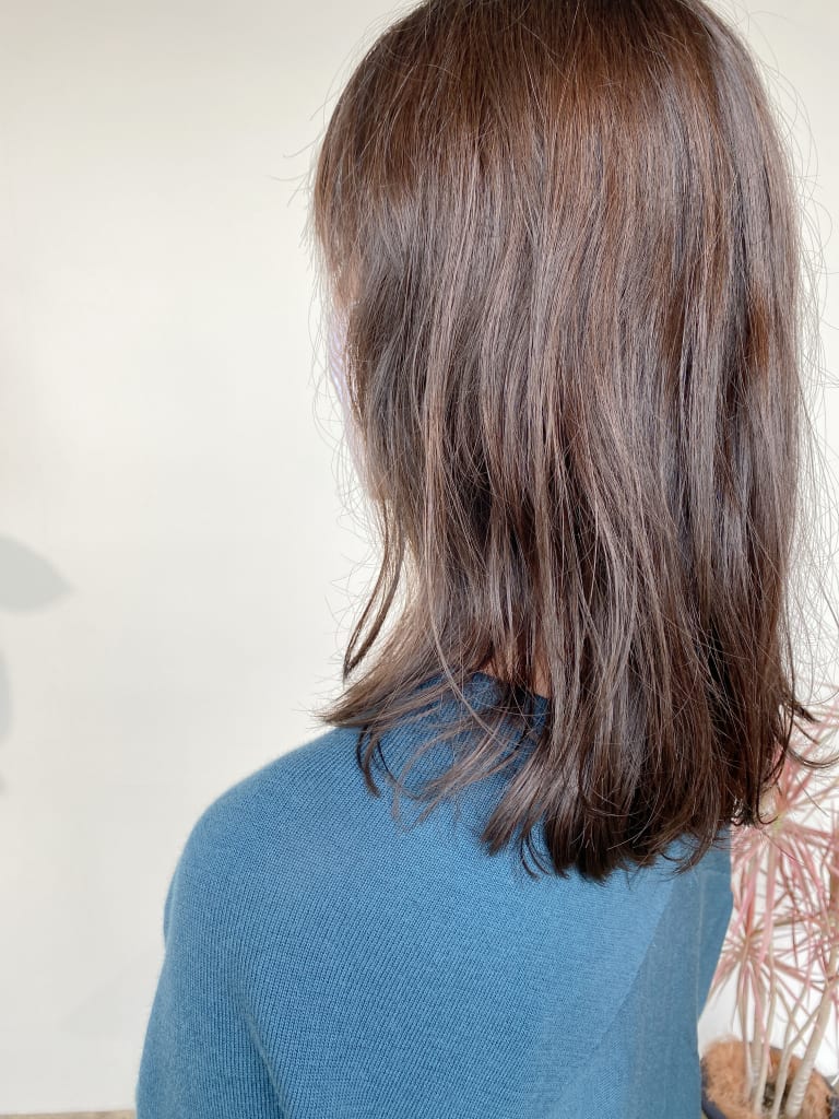 ゆるふわパーマの大人ミディアム hair salon PIECE official site ｜ヘアサロン ピース